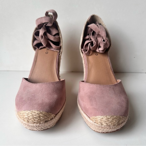 torrid Shoes - Torrid Women’s Dusty Rose Pink Espadrille Almond Toe Size:8